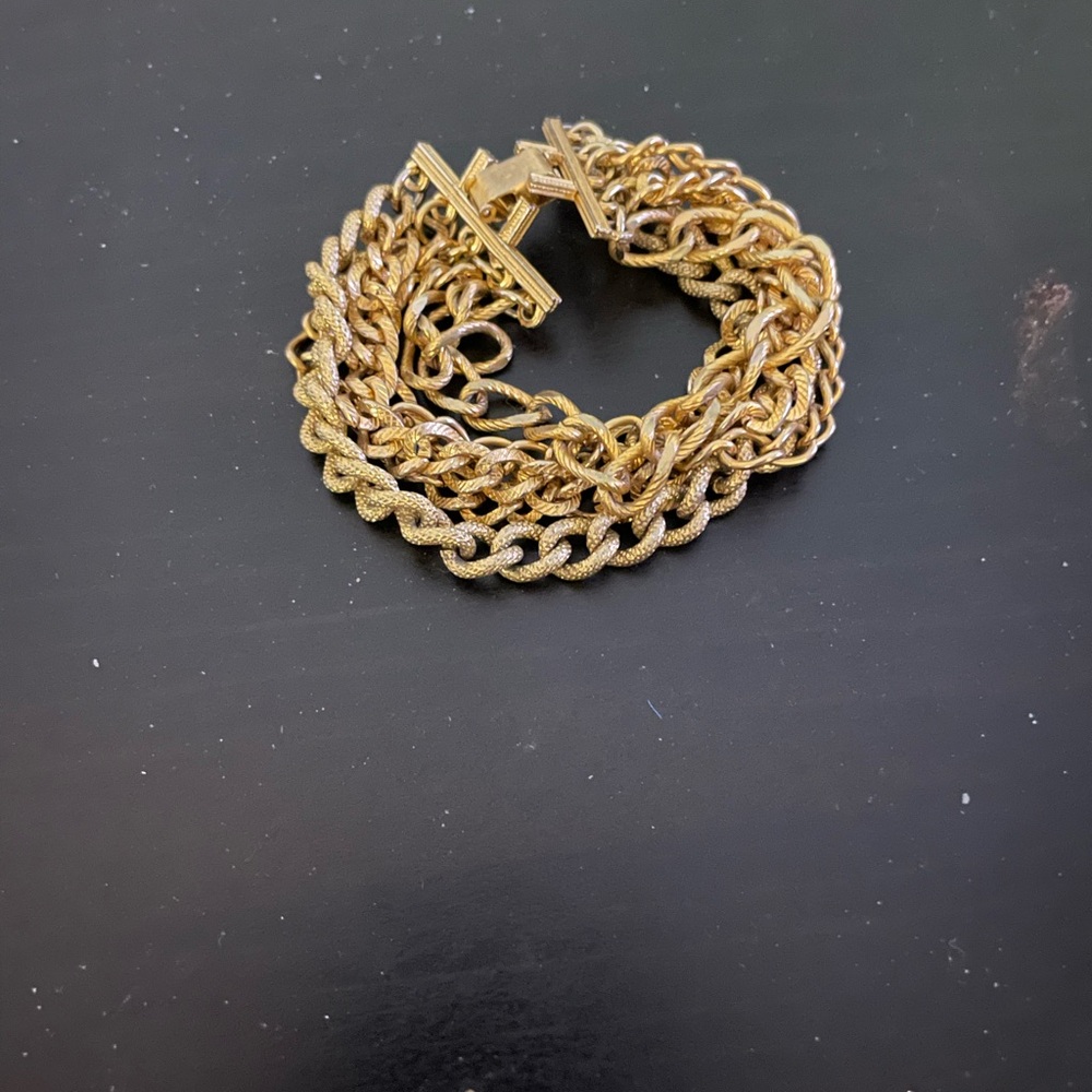 Lovely Five Strand chain bracelet